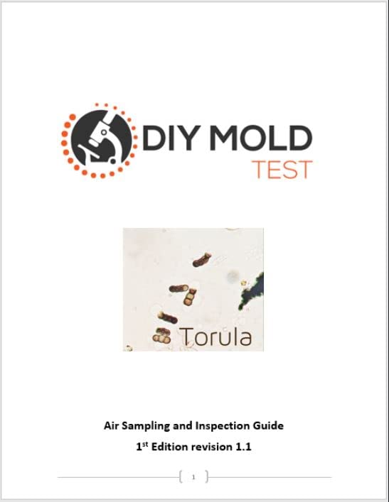 DIY Mold Test, Mold Test Kit For Home Air Professional Air Test (3 Tests) All Lab Fees and Expert Consult Included