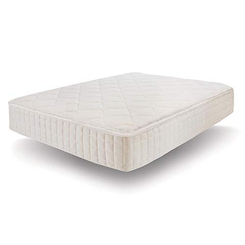 Naturepedic Serenade Organic Mattress, Cushion Firm Hybrid Mattress with Organic Latex and Encased Coils, Twin