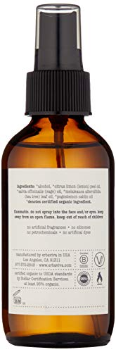 Erbaviva Lemon & Sage Organic Deodrant 3.5 Fl Oz - Underarm Spray with Powerful All Natural Essential Oils - Unisex Warm & Woodsy Smelling Deodorant For Odor Protection, Aluminum and Chemical Free
