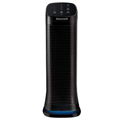 Honeywell HFD320 Air Genius 5 Air Purifier, Large Rooms (250 sq. ft.) Black