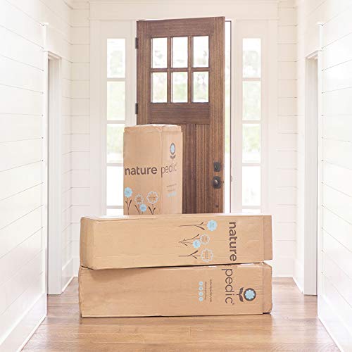 Naturepedic Serenade Organic Mattress, Cushion Firm Hybrid Mattress with Organic Latex and Encased Coils, Twin