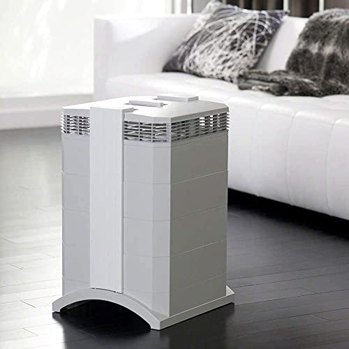 IQAir HealthPro Compact – High-Airflow Medical-Grade Air Purifier with HyperHEPA Filter for Bacteria, Viruses, Airborne Particles, Allergens, Pets, Asthma Triggers, Pollen, Dust; Swiss Made