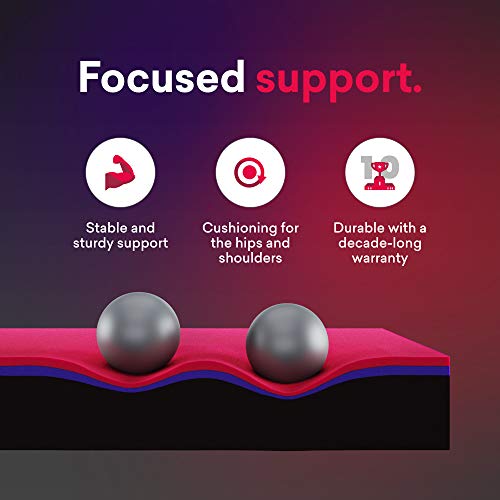 ZOMA Start King Mattress, 10" Inch Memory Foam King Bed Mattress in a Box with CertiPUR-US Certified Foam for a Supportive & Cooler Sleep, Medium-Soft Feel, Fiberglass Free Mattresses | Made in USA