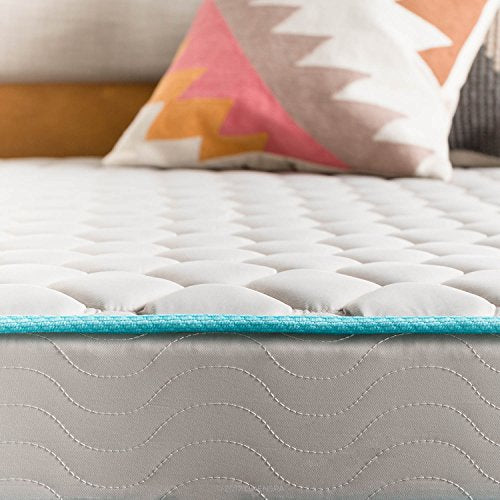 Linenspa 6 Inch Innerspring Full Mattress with Foam Layer - Firm Feel - CertiPUR-US Certified - Mattress in a Box, White