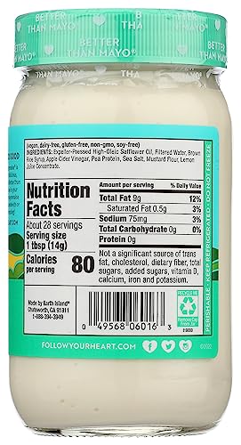 FOLLOW YOUR HEART Soy Free Vegenaise, 16 FZ