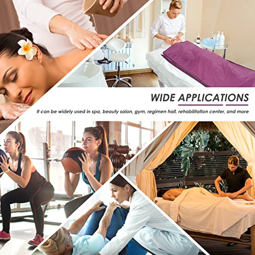 RELOIVE Far Infrared Sauna Blanket Heating Detox with Remote Control for Home Beauty Salon Purple