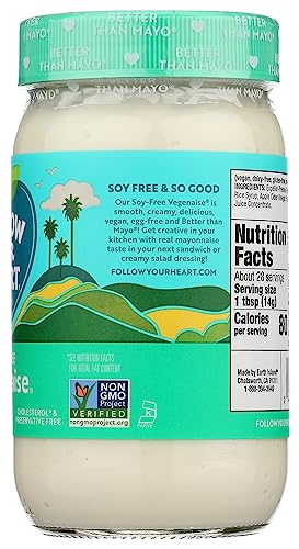 FOLLOW YOUR HEART Soy Free Vegenaise, 16 FZ