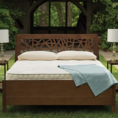 Naturepedic Serenade Organic Mattress, Cushion Firm Hybrid Mattress with Organic Latex and Encased Coils, Twin