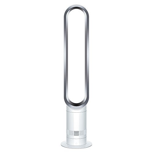 Dyson Cool AM07 Air Multiplier Tower Fan, White/Silver