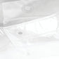 mDesign PEVA Shower Curtain Liner - 72" x 72" Deluxe Water/Odor Resistant Heavy Plastic 3-Gauge, Long Inner Shower Curtain Liner with Weighted Bottom Hem for Bathroom, Shower, Tub - 2 Pack - Clear