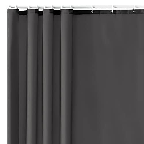 MY 8 STORE Soft Non-Toxic PEVA Shower Curtain Liner for Bathroom Showers and Bathtubs: Magnets, Metal Grommets, Eco-Friendly, Odor Free, Standard Size 72" Length (Chocolate Brown)