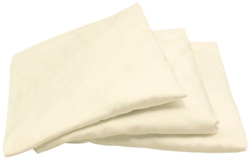 Naturepedic Fitted 3 Pack of Crib Sheets White