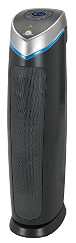 Germ Guardian Air Purifier for Homes with Pets, H13 Pet HEPA Filter, Removes Pet Dander, Dust, Allergens, Smoke, Pollen, Odors, Mold, UV-C Light Helps Kill Germs, 28 Inch, Dark Gray, AC5250PT