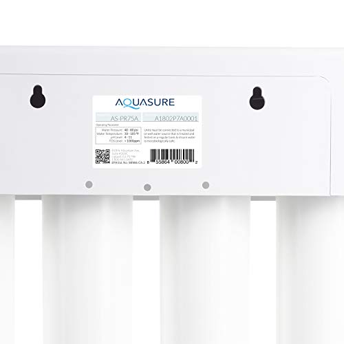 Aquasure Whole House Water Softener/Reverse Osmosis Drinking Water Filter Bundle (48,000 Grains)