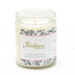 Fontana Candle Company - Wildflower Citrus | Lightly Scented Candle 9 oz | Made from Beeswax and Coconut Oil | Essential Oil | Wood Wick | Long Lasting | Non Toxic Clean Burn