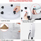 Infrared Light Stand, 275W Red Light Near Infrared Heat Lamp with Flexible Arm and Remove Control