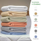 Salt Earth 100% Cotton Throw Blanket 55"x60" Waffle Blanket for Couch, Bed, Sofa, Living Room and Home Decor Lightweight & Comfortable All Season Use Easy to wash, Nature and Skin Friendly (White)