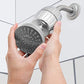 AquaBliss HD HEAVY DUTY High Output Shower Filter – Latest Superior Advanced 30x Filter Media - Universal Multi-Stage Shower Head Filter for Chemicals, Chlorine, Pesticides (SF500) - Chrome