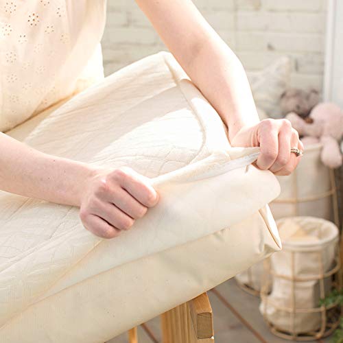 Naturepedic Breathable Ultra Organic Crib Mattress Cover - Fitted