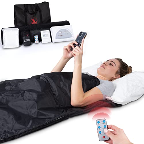 All Star Warrior Premium Sauna Blanket for Weight Loss and Detox - Higher Dose Infrared Sauna Blanket - Portable Sauna Infrared Blanket Personal Saunas - Portable Sauna for Home Sauna for Weight Loss