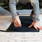 Earthing Grounding Mat, Mat Improves Sleep, Reduces Inflammation, Pain, and Anxiety, Clint Ober's Products,Vinyl fused with carbon fibers,Black