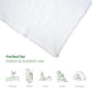 Salt Earth 100% Cotton Throw Blanket 55"x60" Waffle Blanket for Couch, Bed, Sofa, Living Room and Home Decor Lightweight & Comfortable All Season Use Easy to wash, Nature and Skin Friendly (White)