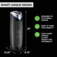 Germ Guardian Air Purifier for Home, Bedroom, Office, H13 HEPA Filter, Removes Dust, Allergens, Smoke, Pollen, Odors, Mold, UV-C Light Helps Kill Germs, 22 Inch, Dark Gray, AC4285E