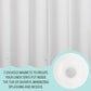 Juliette LaBlanc Chloride Free Biodegradable PEVA 72" x 72" Peva Shower Curtain Liner, Clear