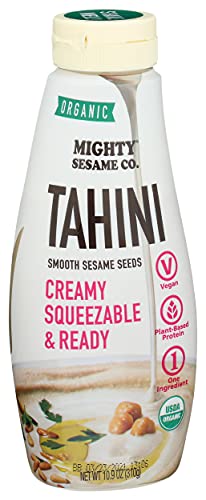 Mighty Sesame Paste Seasame Organic Thahini, 10.9 oz