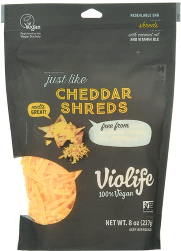 VIOLIFE Just Like Cheddar Shreds, 8 OZ