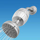 AquaBliss HD HEAVY DUTY High Output Shower Filter – Latest Superior Advanced 30x Filter Media - Universal Multi-Stage Shower Head Filter for Chemicals, Chlorine, Pesticides (SF500) - Chrome