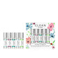 CLEAN CLASSIC Eau de Parfum Rollerball Fragrance Spring Gift Set | Includes Warm Cotton, Skin, Rain, Soft Laundry, and Apple Blossom | 5 x .17 oz or 5 mL