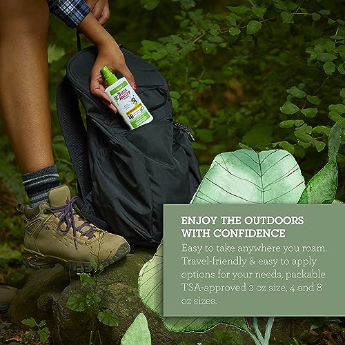 Quantum Health Buzz Away Extreme Insect Repellent DEET Free Cedarwood Lemongrass & Citronella Oil Outdoor Mosquito & Tick Bug Spray Powerful Plants Repel Bugs Off Your Skin, Safe for Kids - 4 Ounce