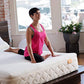 Happsy Organic Mattress, Healthy and Safe Mattress with Organic Latex and Encased Coils, Non-Toxic, Queen