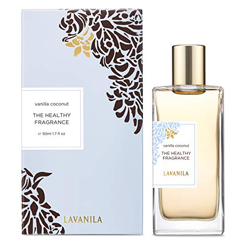 Lavanila Vanilla Coconut Perfume for Women 1.7 fl oz - Tropical Coconut, Tahitian Tiare Flower & Warm Vanilla, The Healthy Fragrance, Clean and Natural