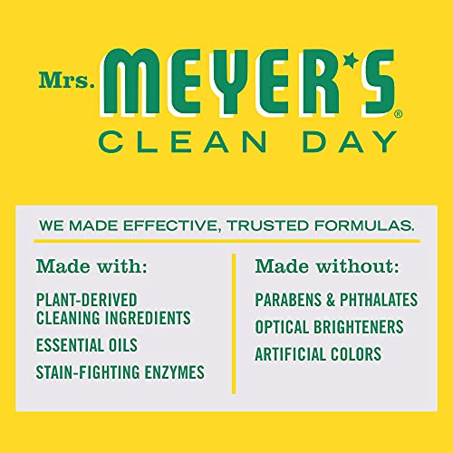 MRS. MEYER'S CLEAN DAY Liquid Laundry Detergent, Biodegradable Formula Infused with Essential Oils, Honeysuckle, 64 oz (64 Loads)