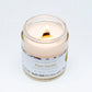 Fontana Candle Co - Pure Vanilla Candle 9 oz | Lightly Scented Candle | Made from Beeswax and Coconut Oil | Essential Oil | Wood Wick | Long Lasting | Clean Burn and Non Toxic